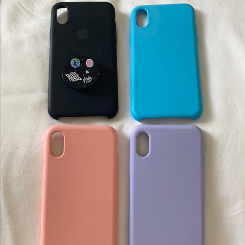 iPhone X silicone cases
